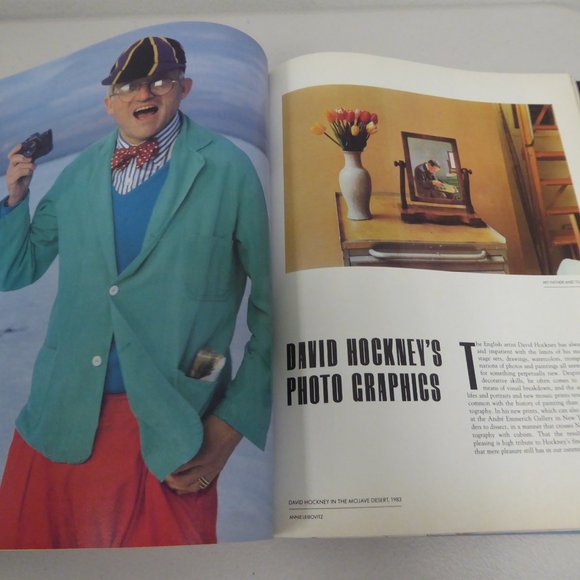 VANITY FAIR MAGAZINE MAY 1983 DAVID Bowie HOCKNEY - Picture 5 of 8